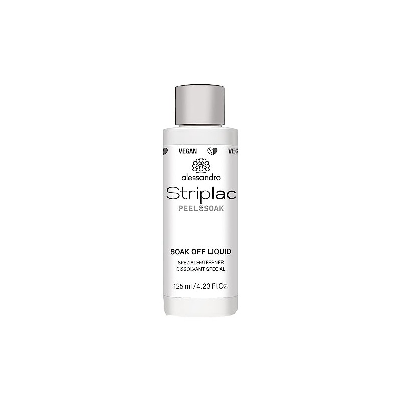 alessandro Striplac Peel or Soak Soak-Off Liquid - Special remover
