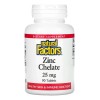 Quelato de zinc de Natural Factors 25 mg 90 comprimidos vegano