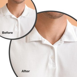 Nadiaen Collar Stiffeners 150 PCS, Shirt Collar Stiffeners Collar Stays, Thickened PVC Collar Edge Anti-Warping Shaper for Men's and Women's Shirts Polo Anti-Curling with Convenient Box