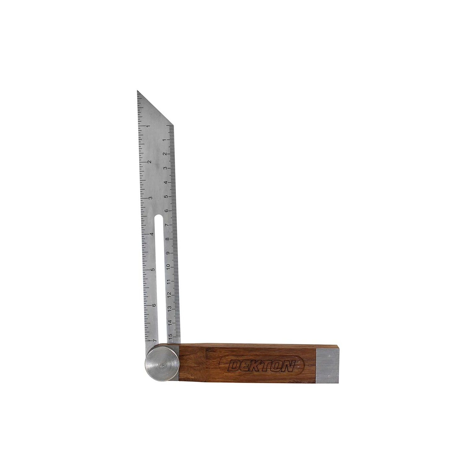 Dekton 8-Inch Bevel Square - Durable Polished Hardwood, Stainless Steel ...