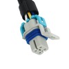 2PCS 12in Oxygen Sensor Wiring Harness Aging Resistant Black Replacement