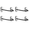 XFORT 4 Pack Viper Fixed Cable Window Restrictor in Polished
