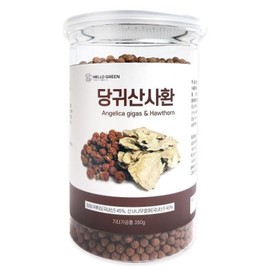 헬로우그린 국산 당귀산사환 350g(통) Hello Green Domestic Angelica and Hawthorn Pills 350g (Whole)