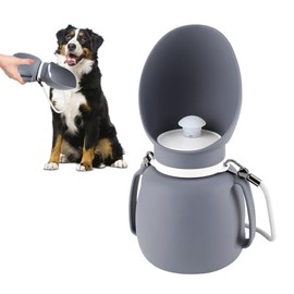 Botella de agua para perro, 26 onzas, dispensador de agua portátil para perros, botella de agua de viaje para exteriores, senderismo, viajes