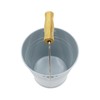 Small Metal Bucket/Pail Montessori Practical Life Material (Blue Ash)