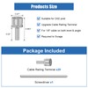 CKE 20 Pack Cable Railing Terminal Anchor, Upgrade T316 Stainless