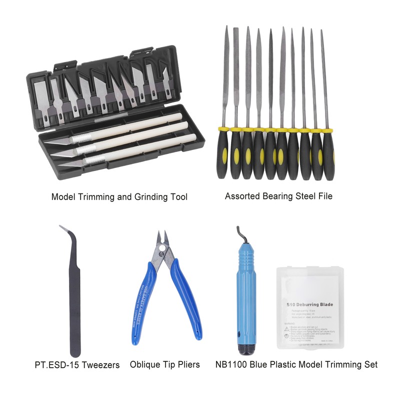 3D Printer Tool Kit Model Carving Knife Trimming File Tools