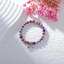 Baking Gifts Gifts For Bakers Cooking Gifts For Women Kitchen Gifts Household Gifts Natural Stone Bracelet Baking Jewelry (Cooking Bracelet)