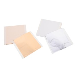 SEWACC 200 Sheets Heat Transfer Foil Bundle Silver Gold for Crafting Card Making Decoration DIY Projects with Reliable Quality and Easy Cutting