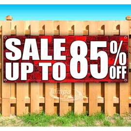 Special Up To 85 Off Banner 13 oz | Non-Fabric | Heavy-Duty Vinyl Single-Sided With Metal Grommets