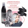 Shampoo Matizador Le Black Negro - Cabello Gris Plata +