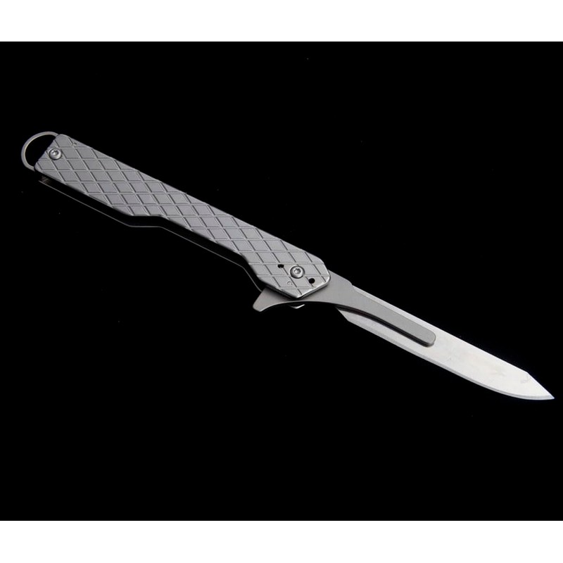 Tungyi Daily Pocket Folding Utility Knife with 6 Replaceable Quick