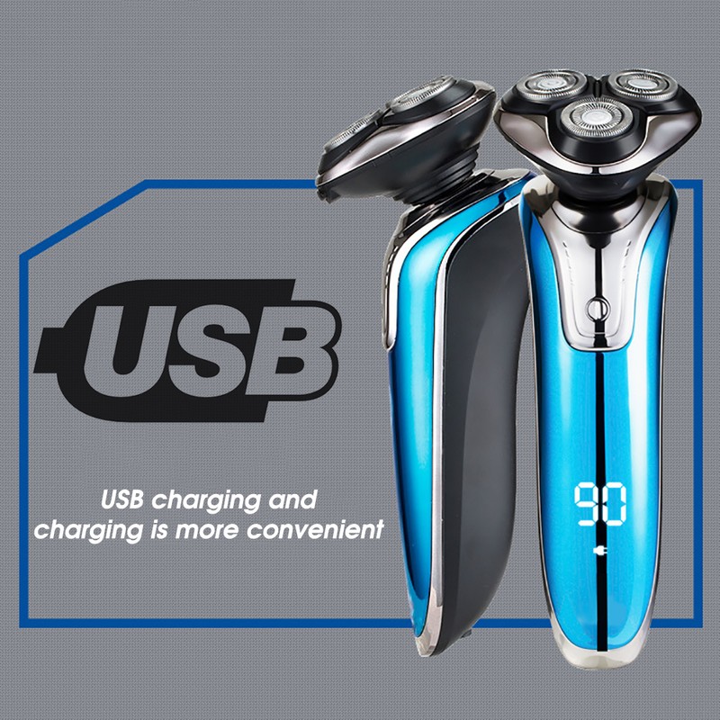 Electric Shaver Razor for Men 4 in 1 Rotary Shaver