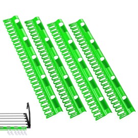 QZKJQDD Pack of 4 Sock Holders, Clothes Airer, Plastic Sock Holder, Sock Holder, Sock Clips for Washing Machine and Dryer, Sock Dryer for Hanging Socks (Green)