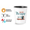 Bubble Hugs Sewing Shot Glass 1.5oz - I'm In Therapy