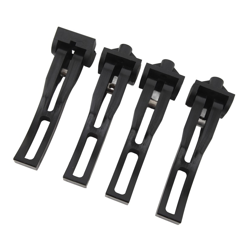 4Pcs Trifold Tonneau Cover Hard Or Soft Folding Clamp Cover