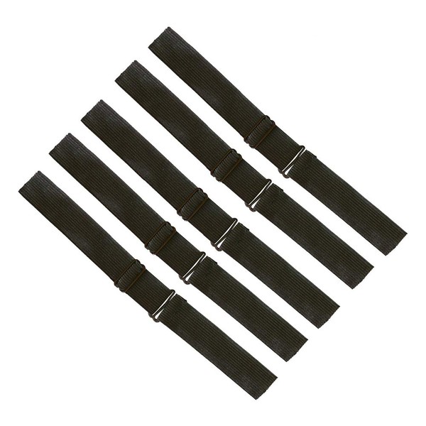 5Pcs Black Elastic Bands Adjustable Wig Band Sewing Wigs Making