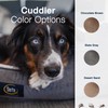 Serta Orthopedic Cuddler Dog Bed for Pets – Slate Gray