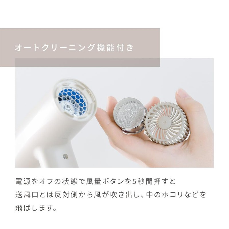 ANLIETTE AN-004 Latte Esthetic Ion Dryer, Quick Drying, Large Airflow,