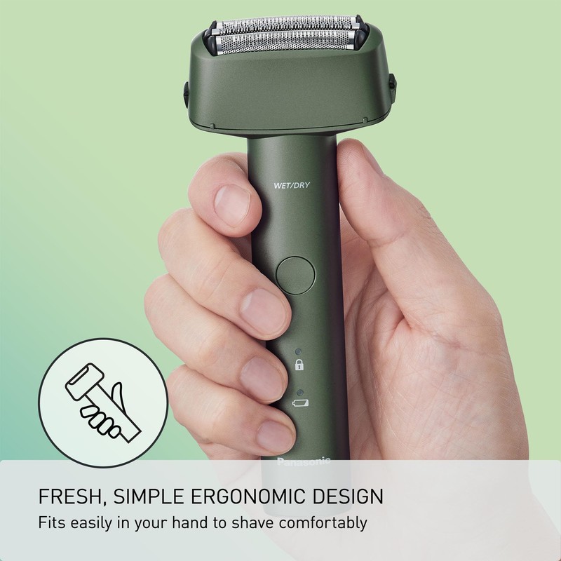 Panasonic Electric Razor for Men, Wet Dry Shaver with 3-Blade