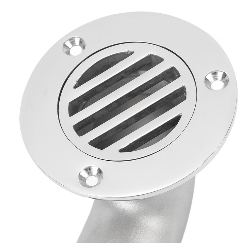 Boat Deck Drain 90 Degree Elbow 316 Stainless Steel Split