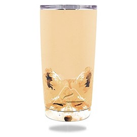MightySkins Skin Compatible with Ozark Trail 20 oz Tumbler (2016) - Smiling Fox | Protective, Durable, and Unique Vinyl Decal wrap Cover | Easy to Apply, Remove, and Change Styles | Made in The USA