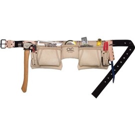 CLC (1)-CLC 12-Pocket Leather Heavy-Duty Construction Carpenter Apron