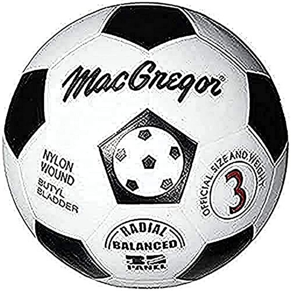 Macgregor Rubber Soccer Ball (Size 3)