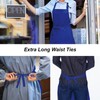 IMERAGO 15 Pcs Adult Aprons Bulk with Pockets Adjustable Bib