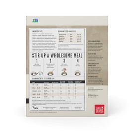 The Honest Kitchen Human Grade Dehydrated Grain Free Fruit & Veggie Base Mix Dog Food (Just Add Protein) - 7 Pound Box (Makes 12 Pounds)