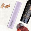 COKUNST Electric Wine Opener, Automatic Battery-Operated Corkscrew with Built-in Foil