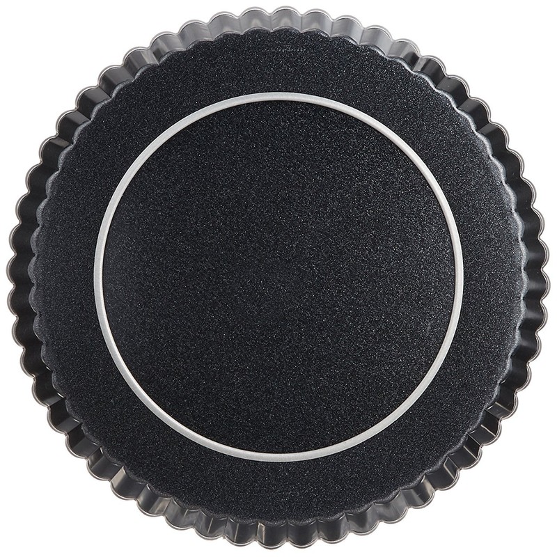 Suncraft PP-719 Tart Shape with Removable Bottom, Round, Corrugated Shape,