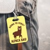 LT035 Going to Peru? Alpaca Bag Novelty Funny Unique Designer