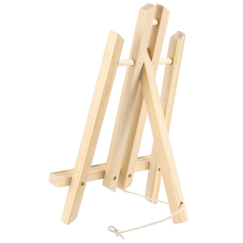 HAKZEON 4 Pack 15 x 30 CM Wooden Tabletop Easel,