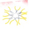 COHEALI 8Pcs Mini Pliers Steel Needle Nose Jewelry Repair Tools