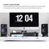 Kanto S4 Tilted Desktop Speaker Stands for Medium Bookshelf Speakers