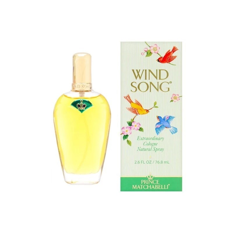 Prince Matchabelli WIND SONG Gift Set 2.6 Fl oz Cologne