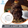 DRELD Vertical Kebab Skewer, BBQ Detachable Spike Meat Spit Stainless
