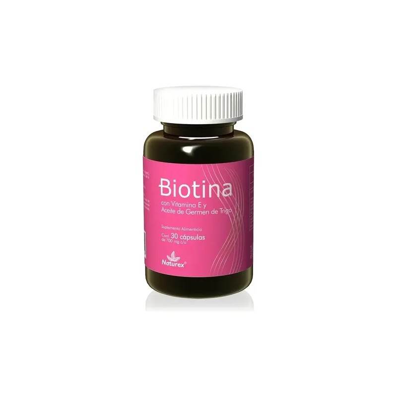 Biotina Con Vitamina E Y Germen De Trigo C30 Caps