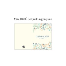 Thank You Cards - 50 Folding Cards with 50 Envelopes: Thank You, Thank You After Wedding, Birthday, Confirmation and Much More: