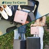 PAVILIA Hanging Toiletry Bag for Women Men Cosmetic Makeup Organizer