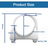 2 Pcs 65mm Exhaust Clamp, Heavy Duty Exhaust Clamps U