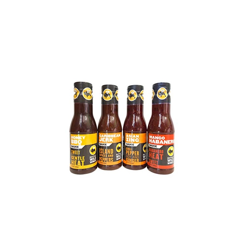 Buffalo Wild Wings Sauce Ultimate Sampler Bundle - Honey BBQ,