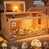 Chicken Brooder Box, Brooder Box for Chicks & Quail, Large