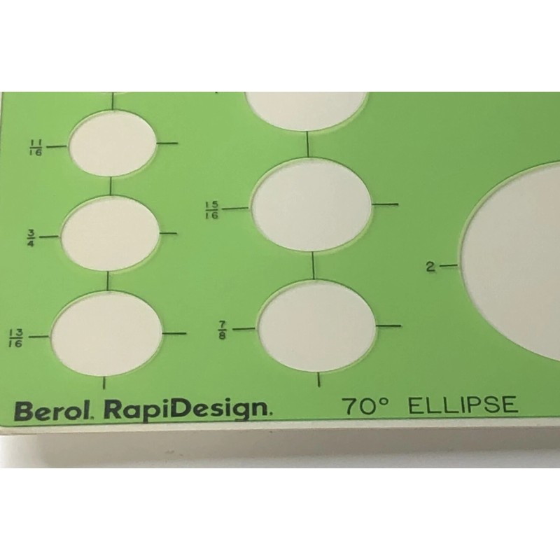 Berol RapiDesign Ellipses 402-70
