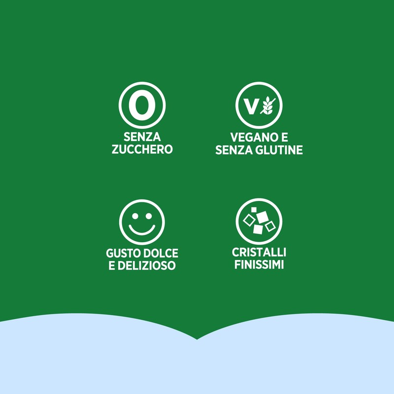 Misura Stevia in Bustine, Bustine con Cristalli Finissimi, Zero Calorie,
