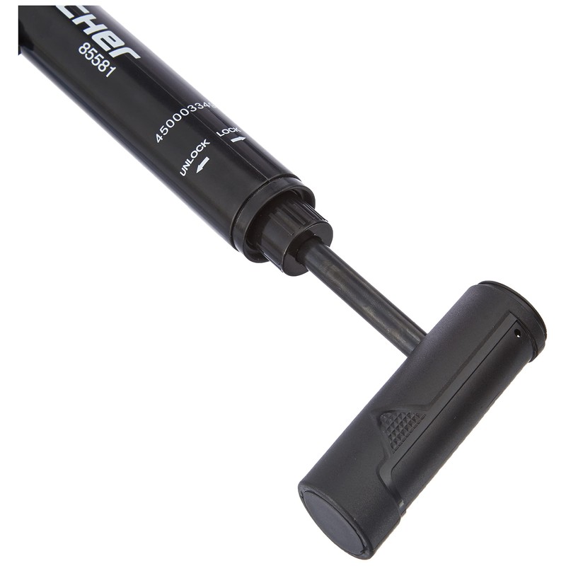 FISCHER Mini Pump With T-Handle Incl. Frame Holder, Suitable for