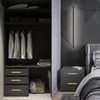 kwa heri Self-Stick Push Pull Helper 20 Pack Hidden Cabinet