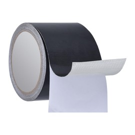 Heavy Duty Repair Tape for Tarp, Waterproof RV Awning, Outdoor Tarp, Canvas, Boat Covers, Sail, Tear Repair Patch Kit (Black)