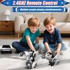 Transform Remote Control Cars Race Toy EV Truck for Boys